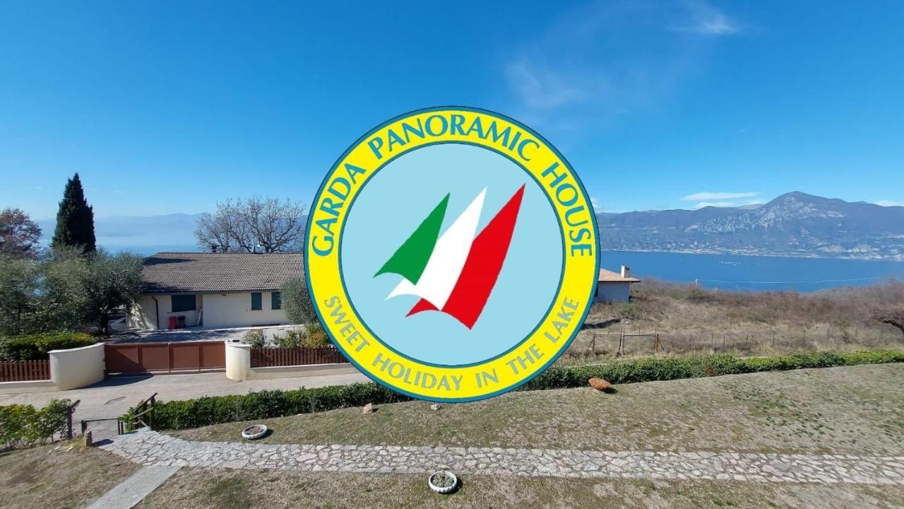 Ferienwohnung Garda Panoramic House Albisano Exterior foto