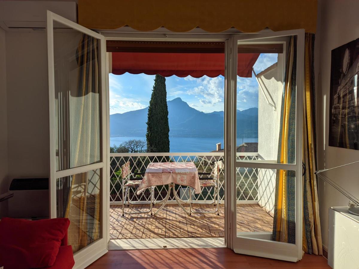 Ferienwohnung Garda Panoramic House Albisano Exterior foto