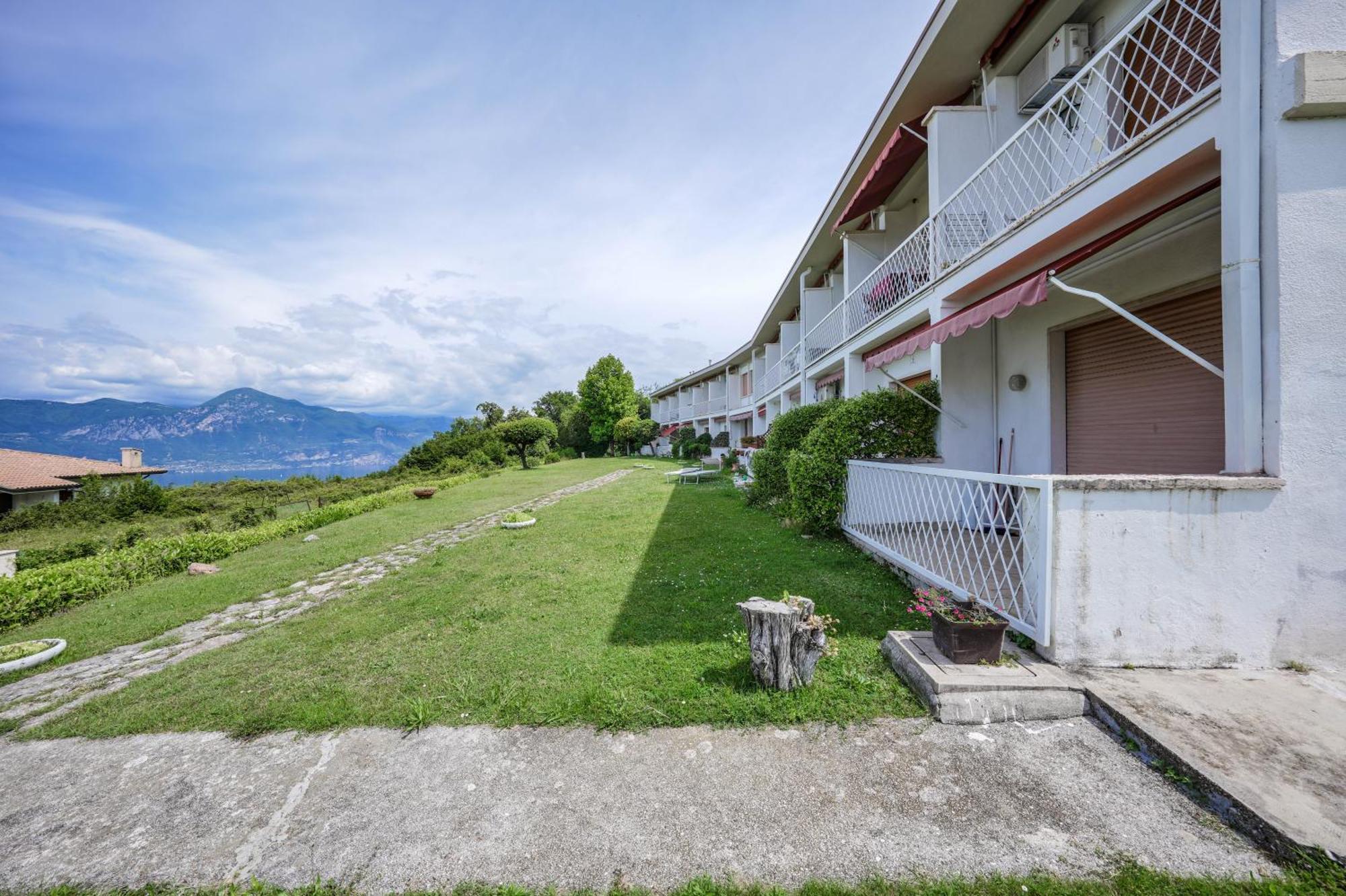 Ferienwohnung Garda Panoramic House Albisano Exterior foto